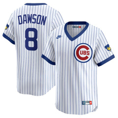 Andre Dawson Chicago Cubs Nike Throwback Cooperstown Collection Limited Jersey | MLB On Sale