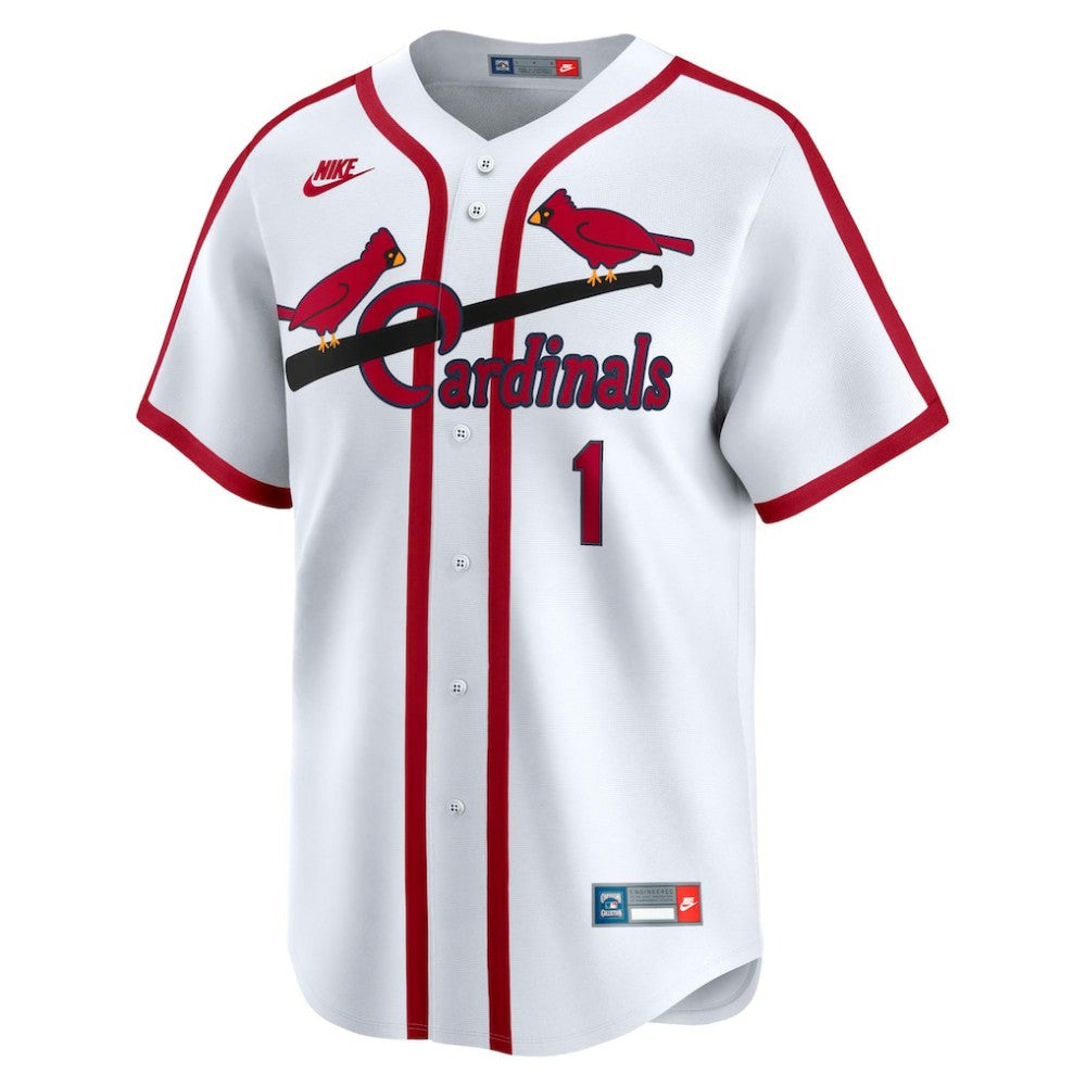 Ozzie Smith St. Louis Cardinals Nike Throwback Cooperstown Collection Limited Jersey | MLB On Sale