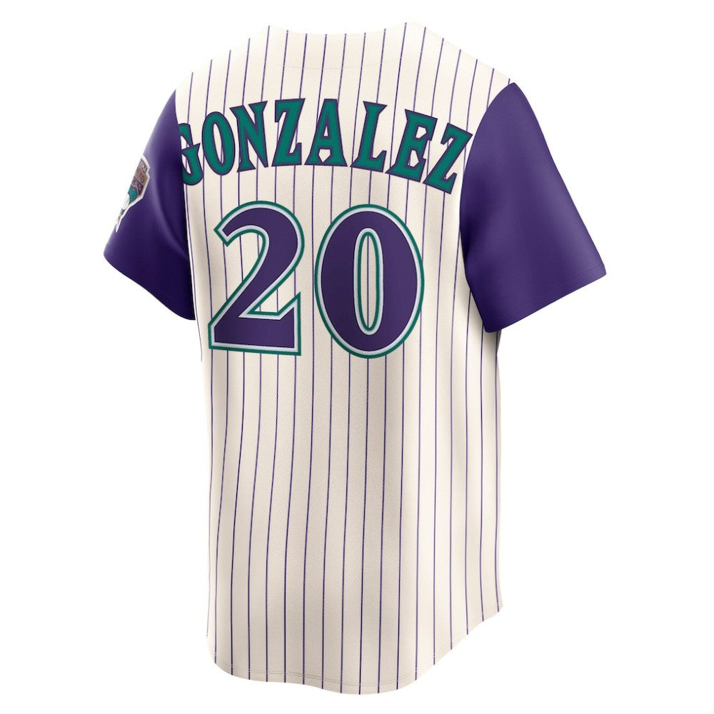 Luis Gonzalez Arizona Diamondbacks Nike Throwback Cooperstown Collection Limited Jersey | MLB For sale