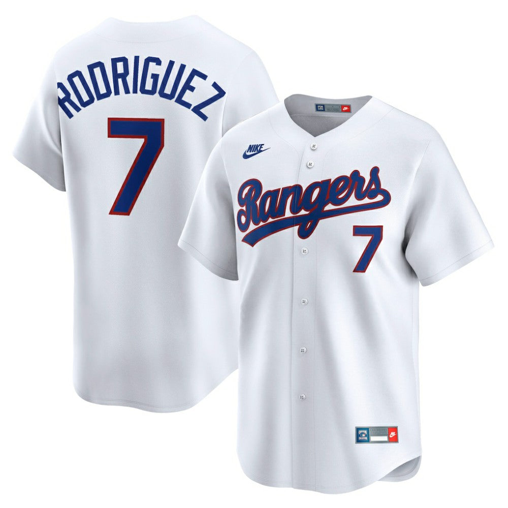 Ivan Rodriguez Texas Rangers Nike Throwback Cooperstown Collection Limited Jersey | MLB Online