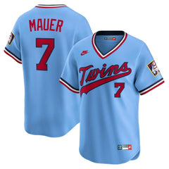 Joe Mauer Minnesota Twins Nike Throwback Cooperstown Collection Limited Jersey | MLB US