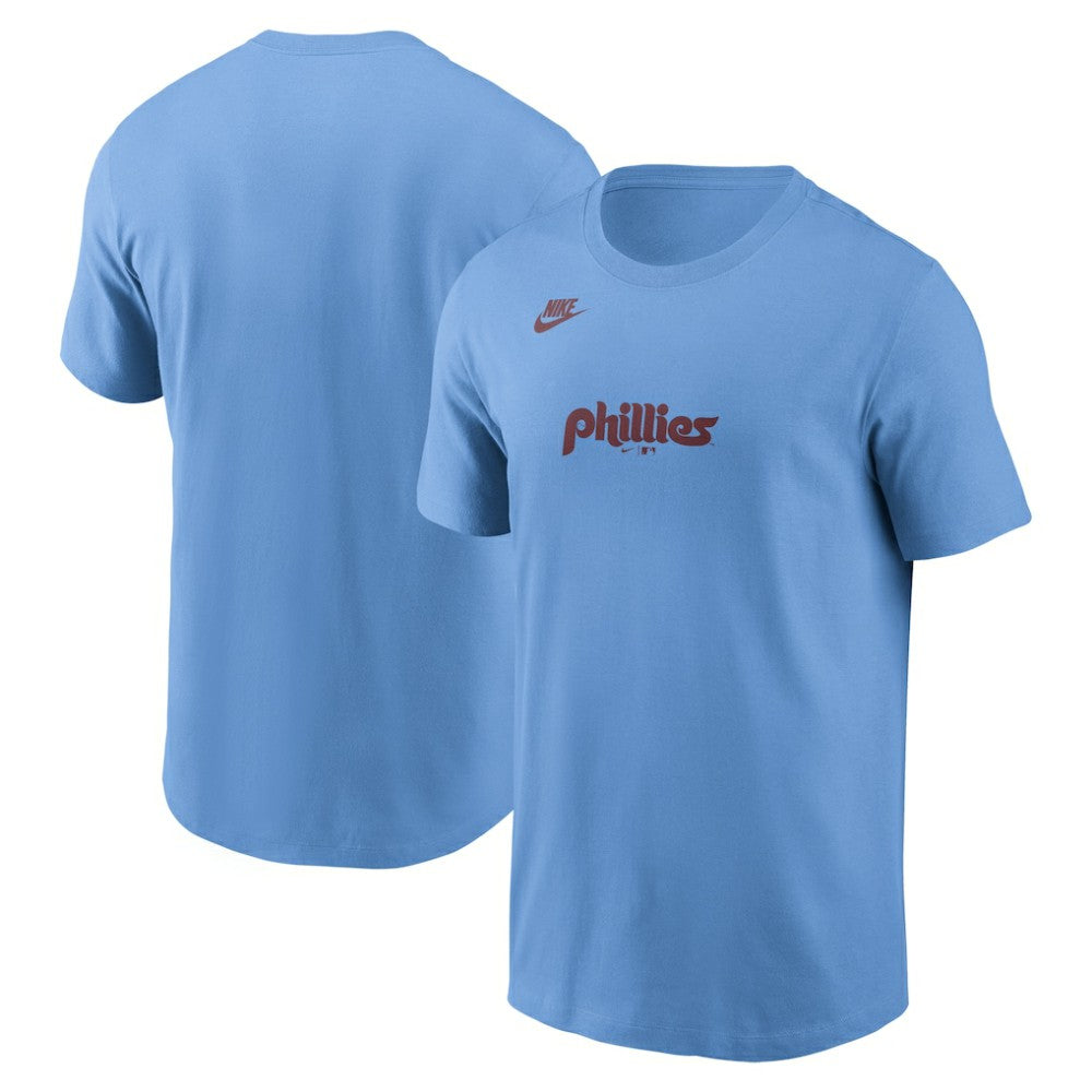 Philadelphia Phillies Nike Cooperstown Collection Wordmark T-Shirt | MLB Sale