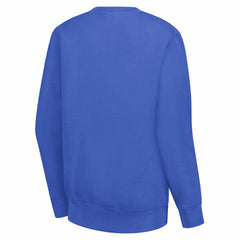 New York Knicks G-III 4Her by Carl Banks Women's Leopard Heart Fleece Pullover Sweatshirt On Sale