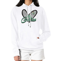 Boston Celtics G-III 4Her by Carl Banks Women's Leopard Heart Graphic Fleece Pullover Hoodie On Sale