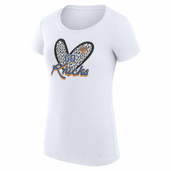 New York Knicks G-III 4Her by Carl Banks Women's Super-Slim Fit Lightweight Leopard Heart T-Shirt Online