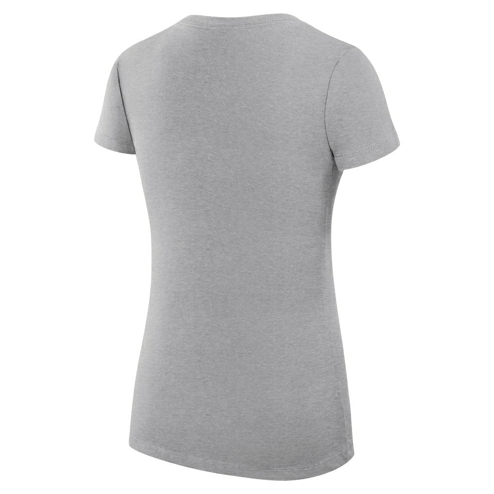 Detroit Pistons G-III 4Her by Carl Banks Women's Super-Slim Fit Lightweight Leopard Heart V-Neck T-Shirt sale On Sale