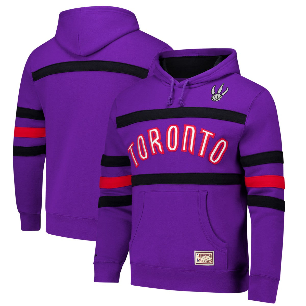 Toronto Raptors Hardwood Classics Nights Head Coach Pullover Hoodie Discount
