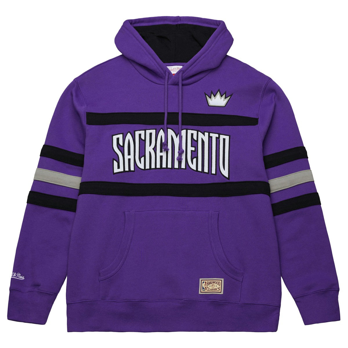 Sacramento Kings Hardwood Classics Nights Head Coach Pullover Hoodie New