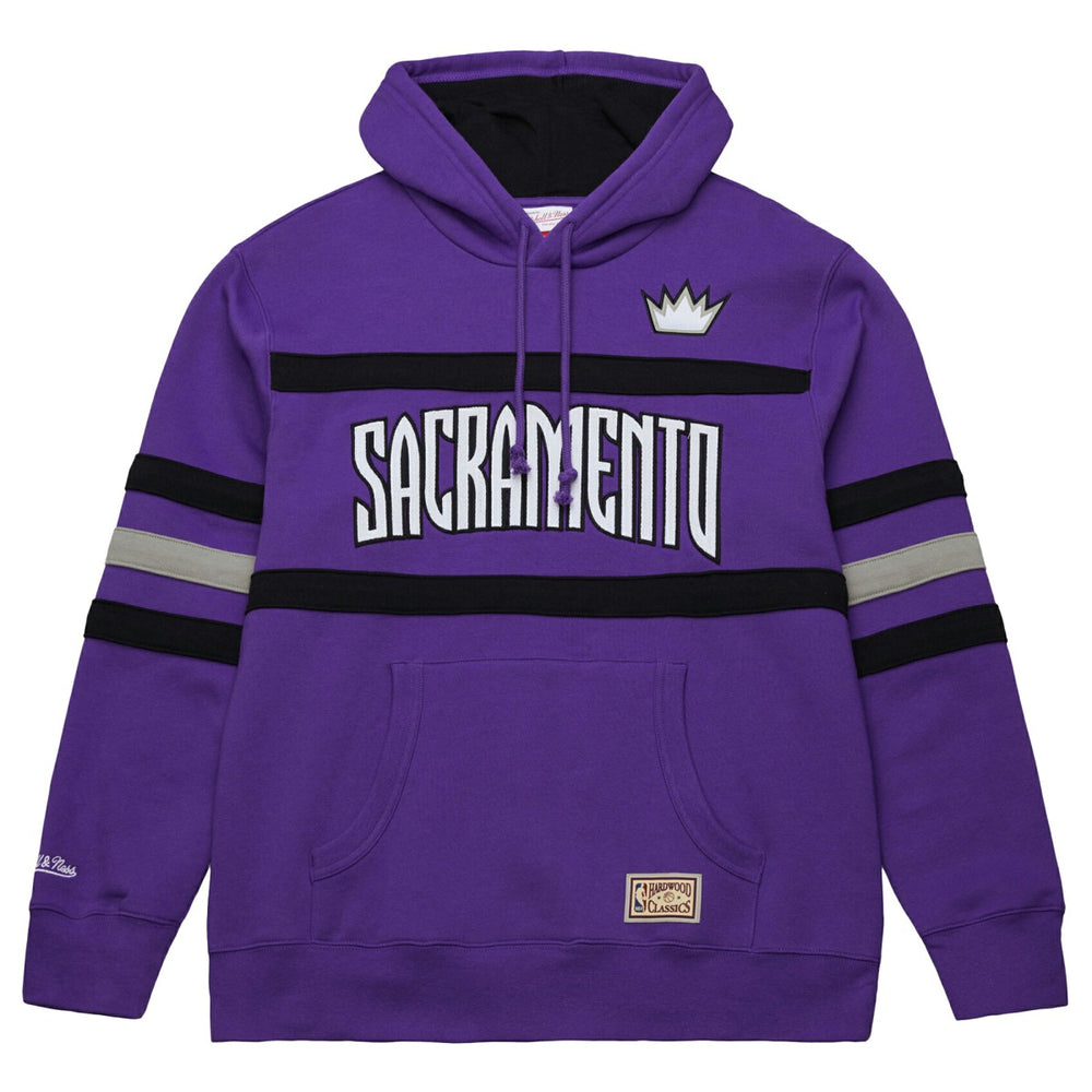 Sacramento Kings Hardwood Classics Nights Head Coach Pullover Hoodie New