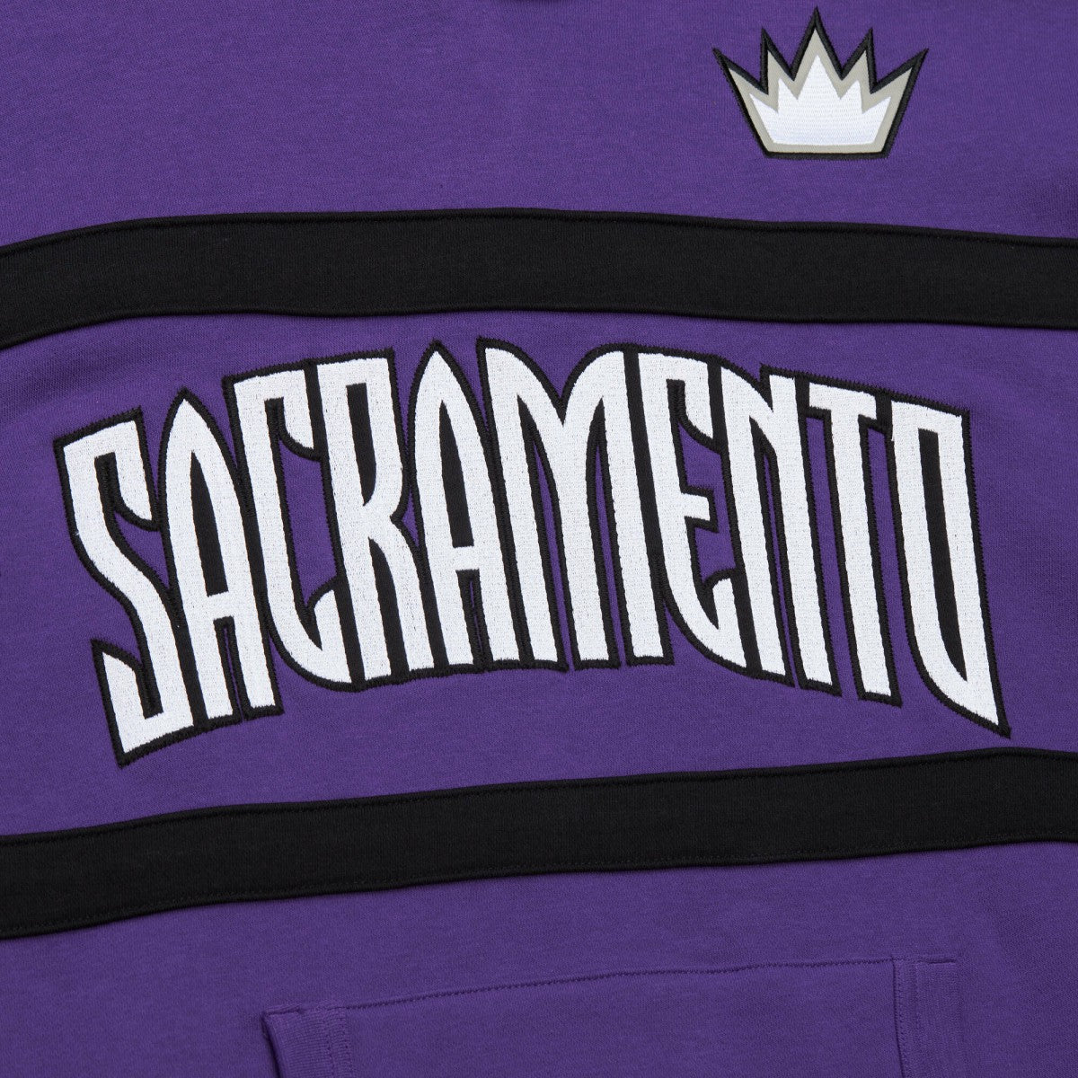 Sacramento Kings Hardwood Classics Nights Head Coach Pullover Hoodie New