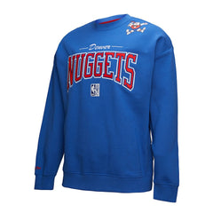 Denver Nuggets Hardwood Classics There & Back 2.0 Vintage Pullover Sweatshirt sale On Sale