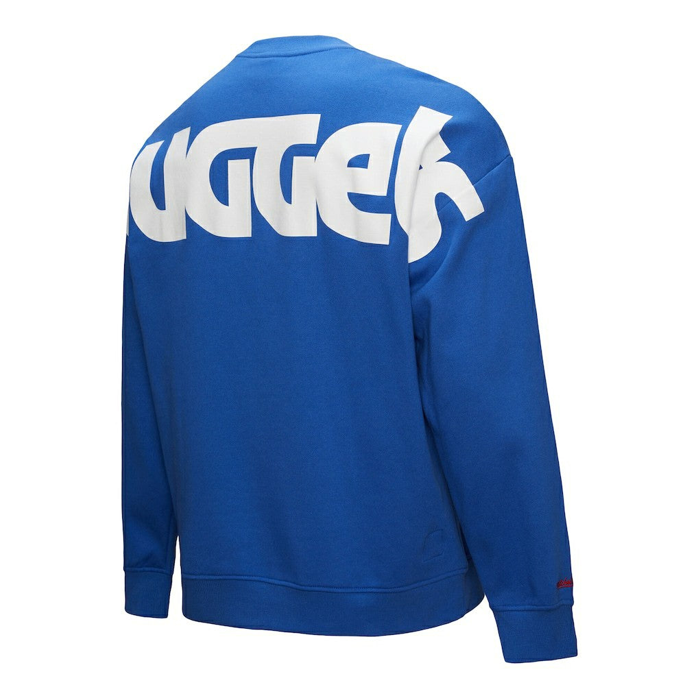 Denver Nuggets Hardwood Classics There & Back 2.0 Vintage Pullover Sweatshirt sale On Sale
