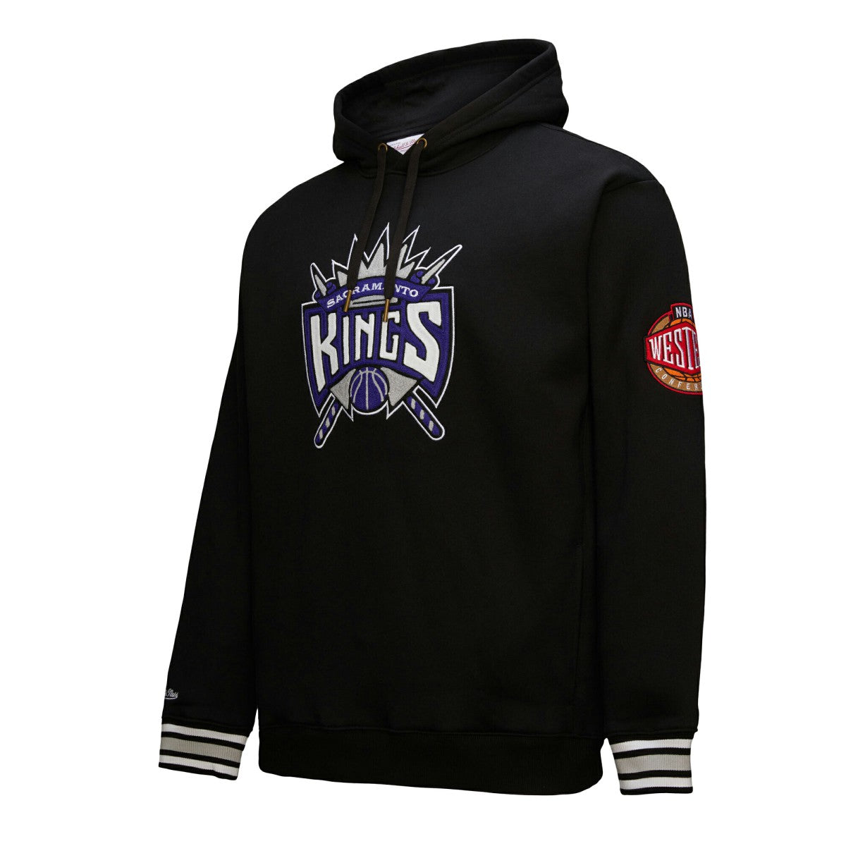 Sacramento Kings Chainstitch Applique Vintage Heavyweight Pullover Hoodie Discount