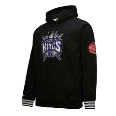Sacramento Kings Chainstitch Applique Vintage Heavyweight Pullover Hoodie Discount