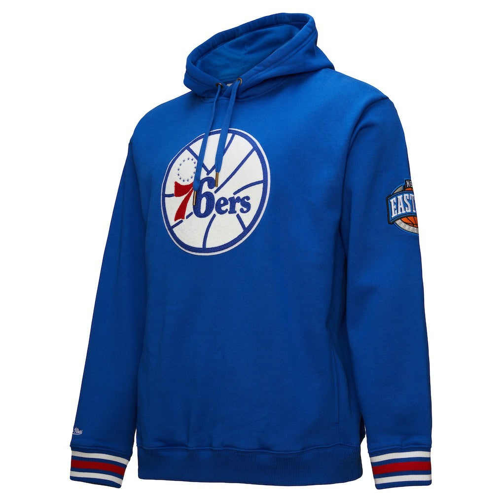 Philadelphia 76ers Chainstitch Applique Vintage Heavyweight Pullover Hoodie Online