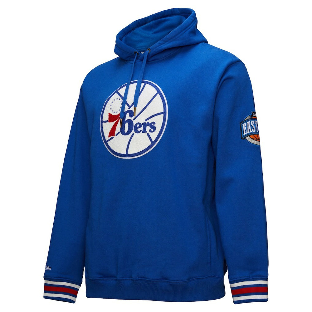 Philadelphia 76ers Chainstitch Applique Vintage Heavyweight Pullover Hoodie Online
