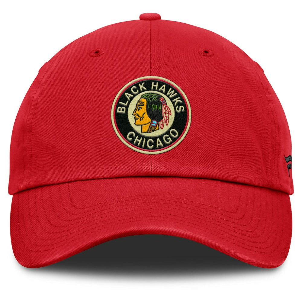 Chicago Blackhawks Fanatics Decades Collection Adjustable Hat On Sale
