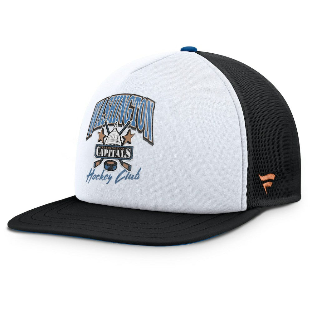 Washington Capitals Fanatics Decades Collection Foam Front Snapback Hat For Sale