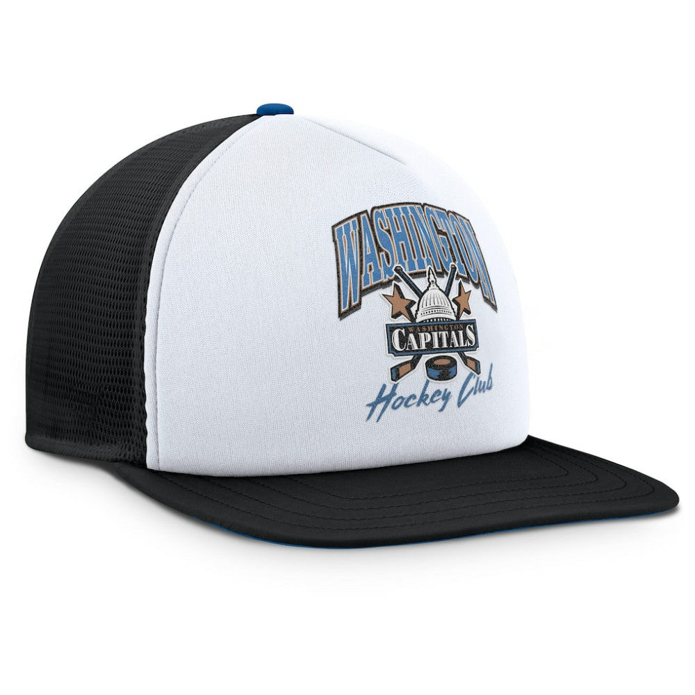 Washington Capitals Fanatics Decades Collection Foam Front Snapback Hat For Sale