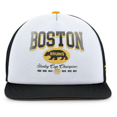 Boston Bruins Fanatics Decades Collection Foam Front Snapback Hat Discount