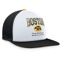 Boston Bruins Fanatics Decades Collection Foam Front Snapback Hat Discount