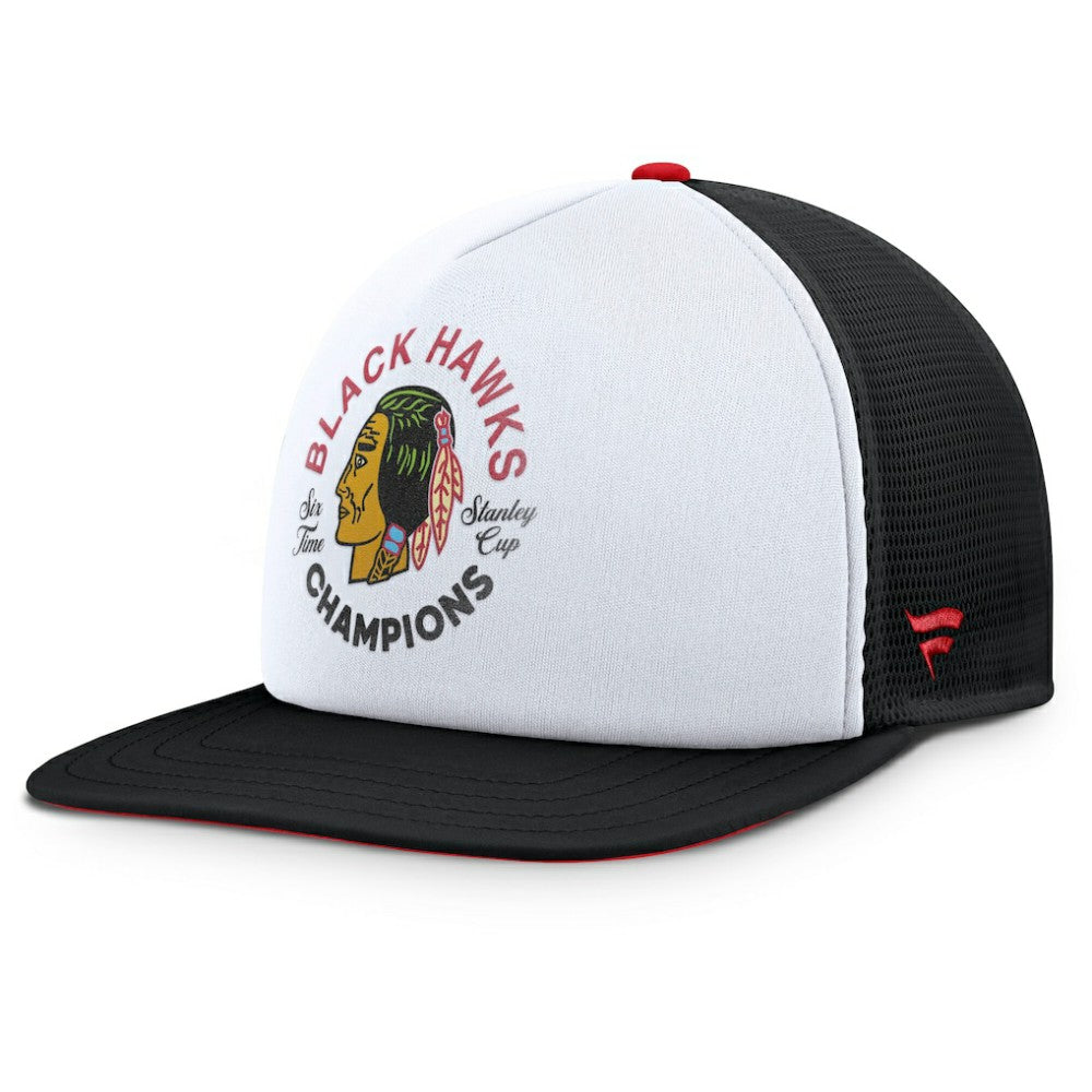 Chicago Blackhawks Fanatics Decades Collection Foam Front Snapback Hat On Sale