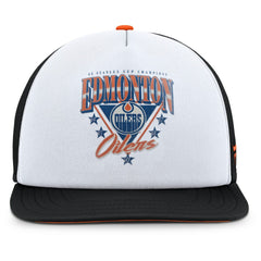 Edmonton Oilers Fanatics Decades Collection Foam Front Snapback Hat Online