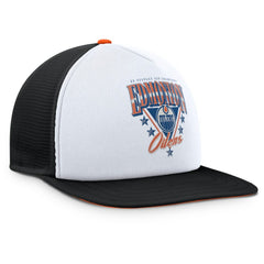 Edmonton Oilers Fanatics Decades Collection Foam Front Snapback Hat Online