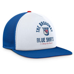 New York Rangers Fanatics Decades Collection Foam Front Snapback Hat Sale