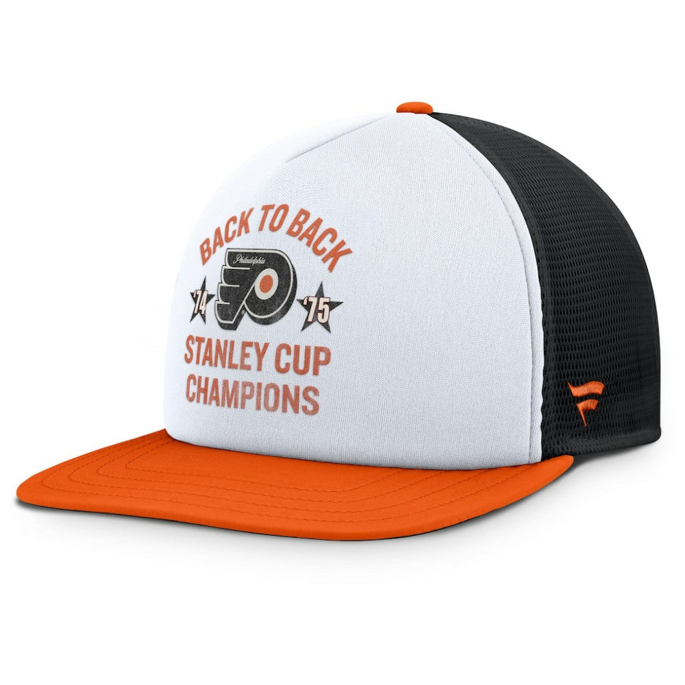 Philadelphia Flyers Fanatics Decades Collection Foam Front Snapback Hat Outlet