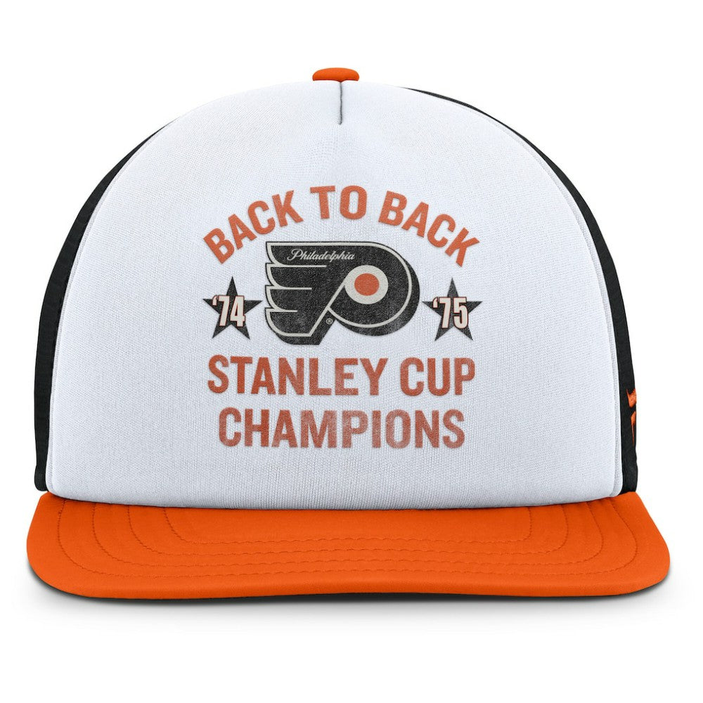 Philadelphia Flyers Fanatics Decades Collection Foam Front Snapback Hat Outlet