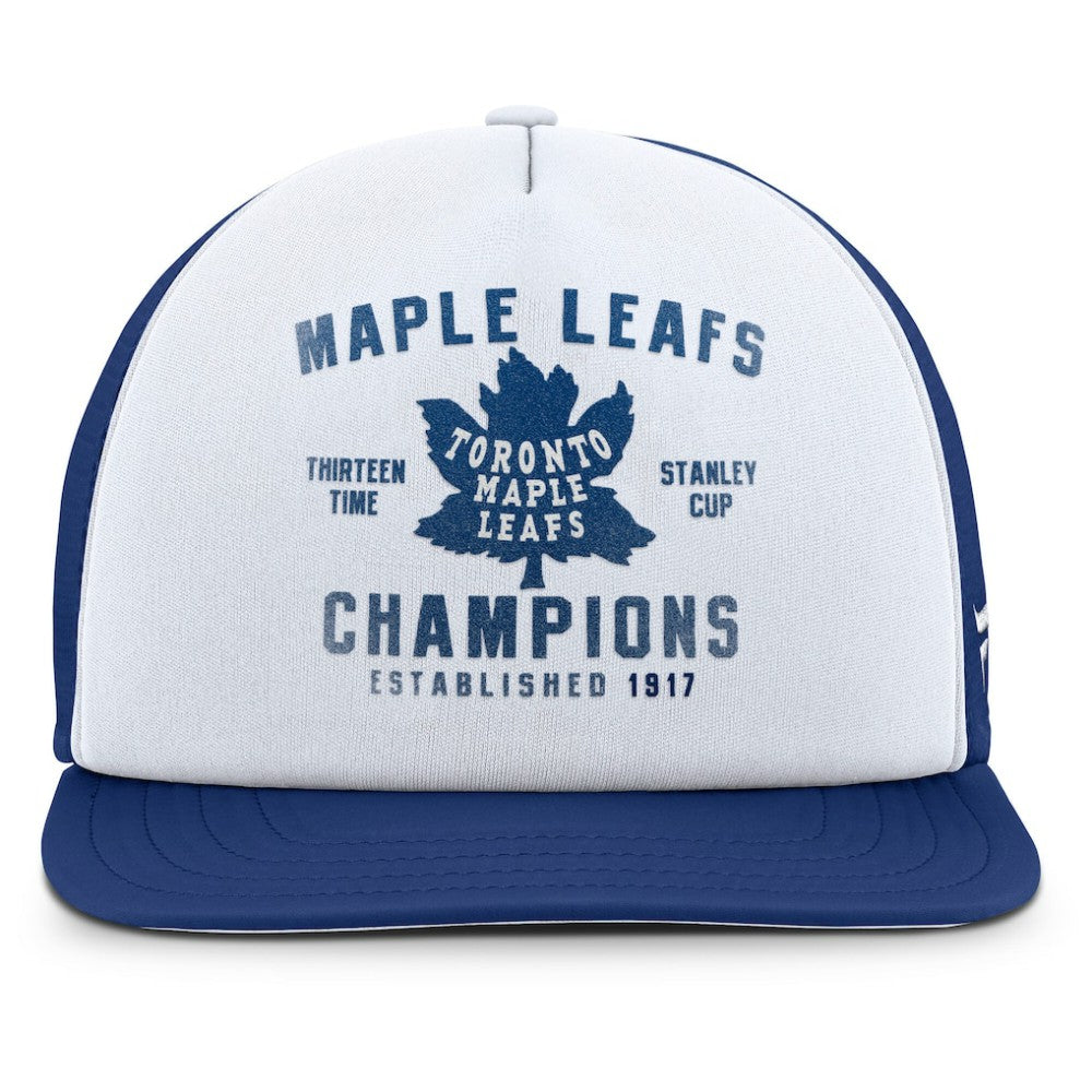 Toronto Maple Leafs Fanatics Decades Collection Foam Front Snapback Hat On Sale