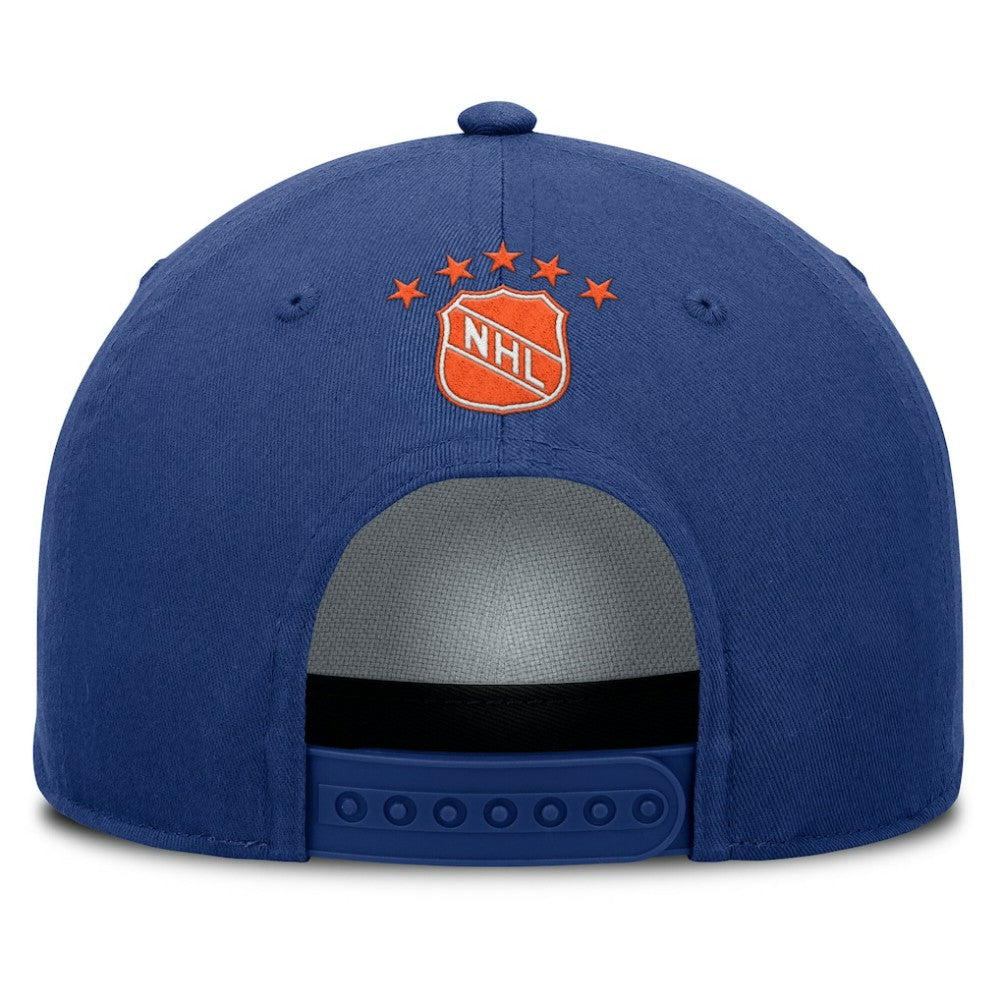 Edmonton Oilers Fanatics Decades Collection A-Frame Rope Adjustable Hat On Sale