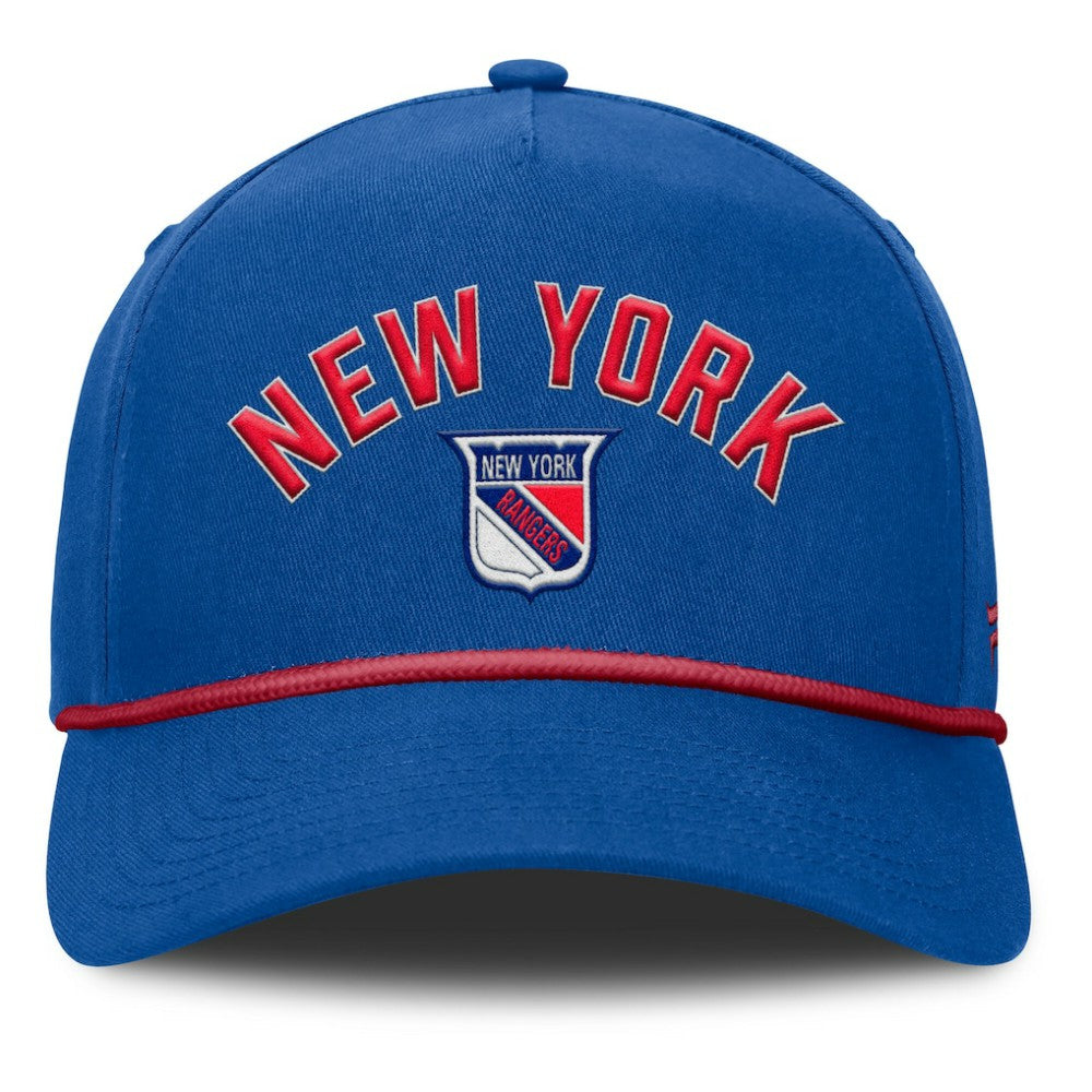 New York Rangers Fanatics Decades Collection A-Frame Rope Adjustable Hat On Sale