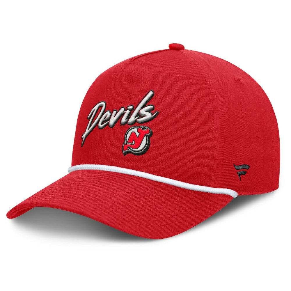 New Jersey Devils Fanatics Decades Collection A-Frame Rope Adjustable Hat Sale