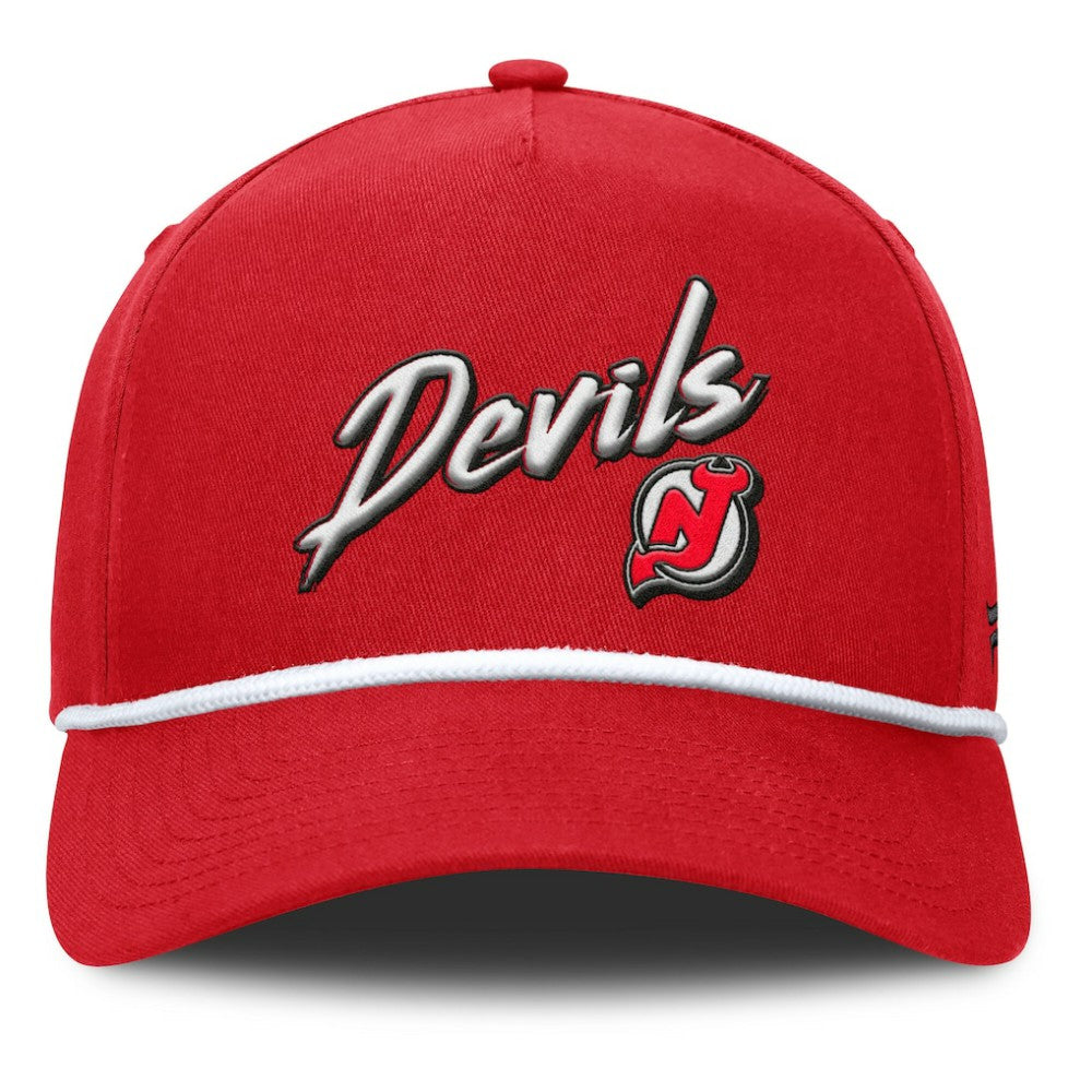 New Jersey Devils Fanatics Decades Collection A-Frame Rope Adjustable Hat Sale