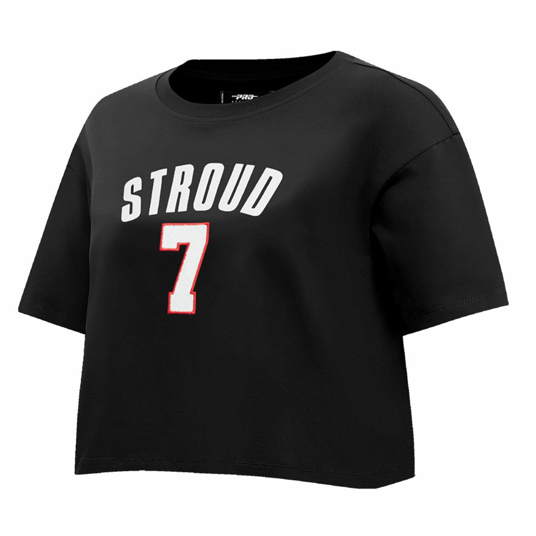 Houston Texans  C.J. Stroud  Pro Standard Women's Player Name & Number Cropped Boxy T-Shirt