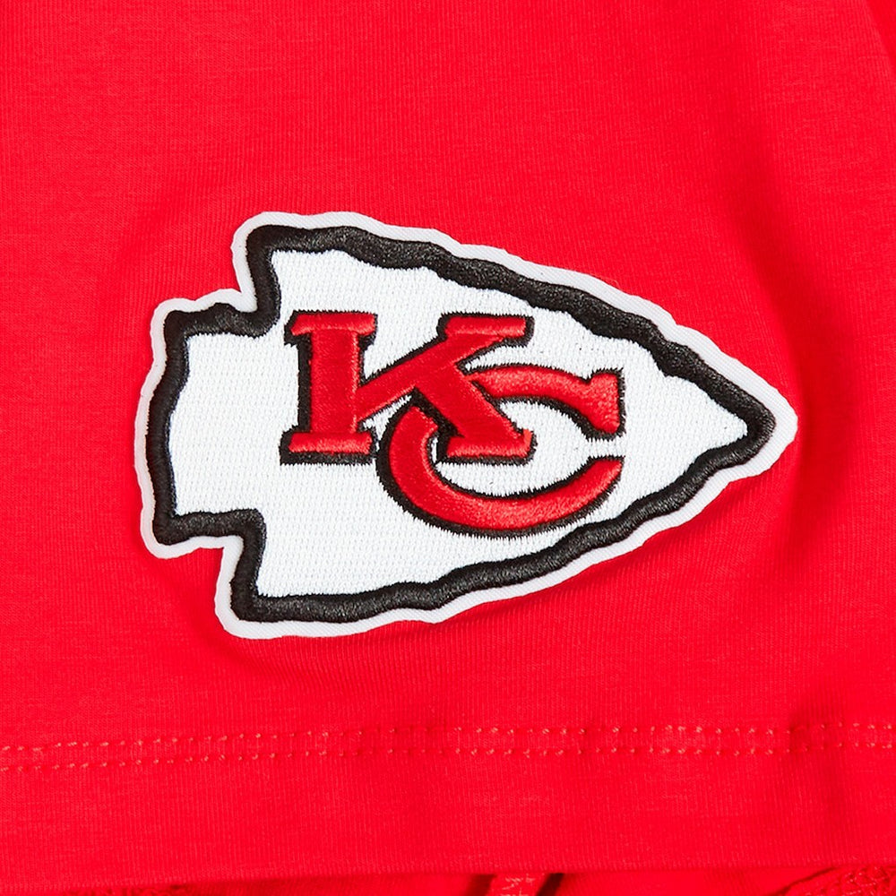 Kansas City Chiefs  Travis Kelce  Pro Standard Women's Player Name & Number Cropped Boxy T-Shirt