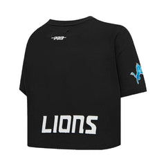Detroit Lions  Amon-Ra St. Brown  Pro Standard Women's Player Name & Number Cropped Boxy T-Shirt