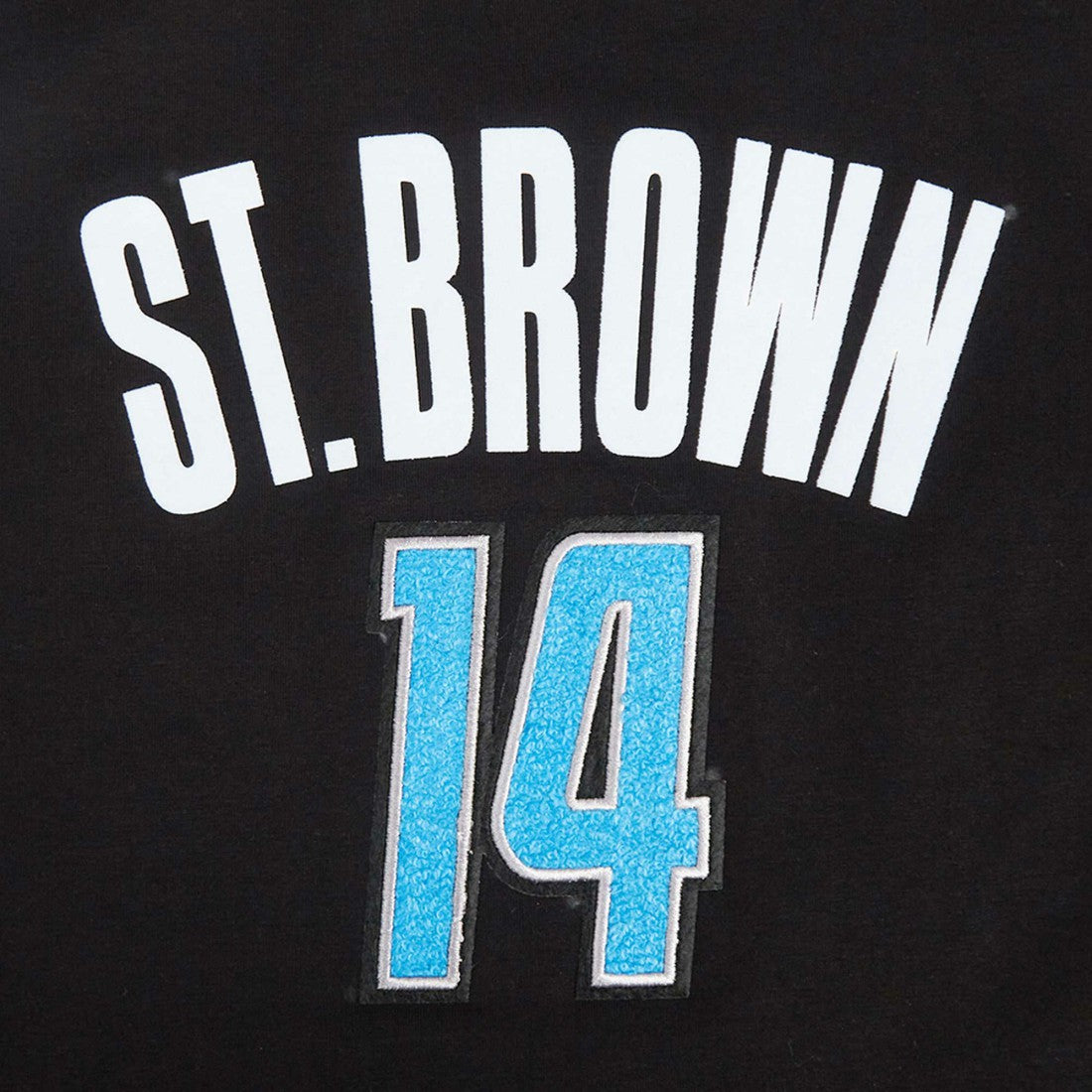 Detroit Lions  Amon-Ra St. Brown  Pro Standard Women's Player Name & Number Cropped Boxy T-Shirt