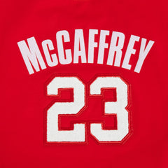 San Francisco 49ers  Christian McCaffrey  Pro Standard Women's Player Name & Number Cropped Boxy T-Shirt