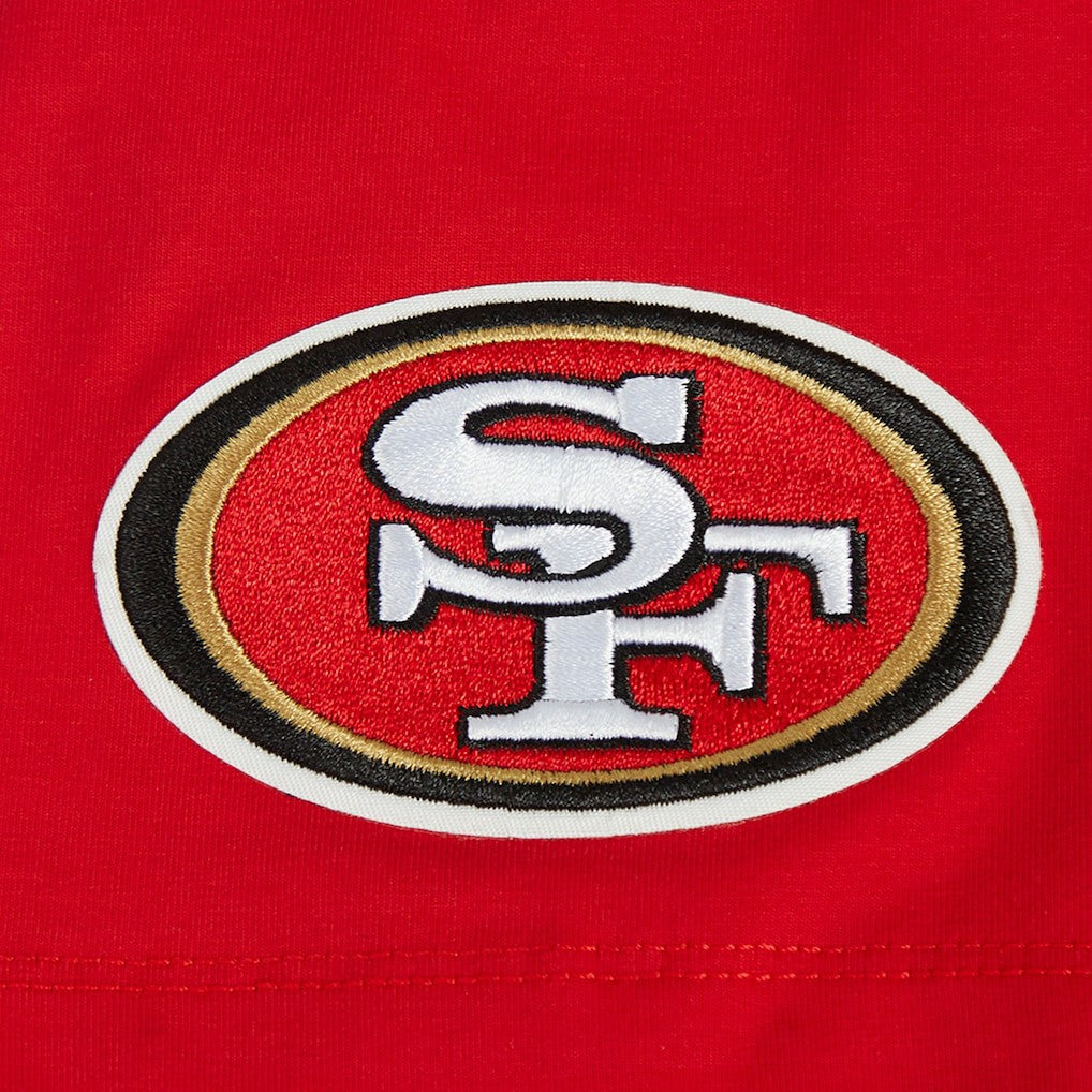 San Francisco 49ers  Christian McCaffrey  Pro Standard Women's Player Name & Number Cropped Boxy T-Shirt