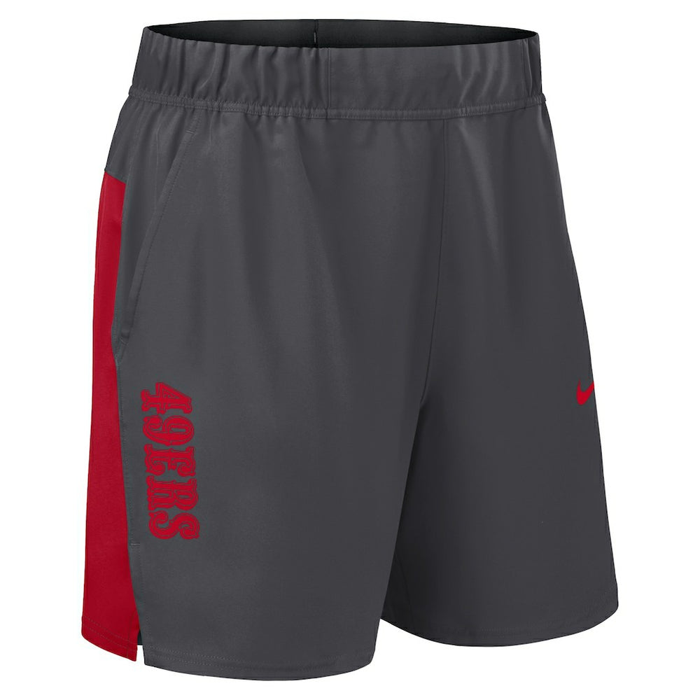 San Francisco 49ers Nike Woven Victory Dri-FIT Shorts