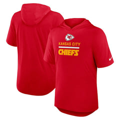 Kansas City Chiefs Nike Lockup Tri-Blend Hoodie T-Shirt