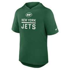 New York Jets Nike Lockup Tri-Blend Hoodie T-Shirt