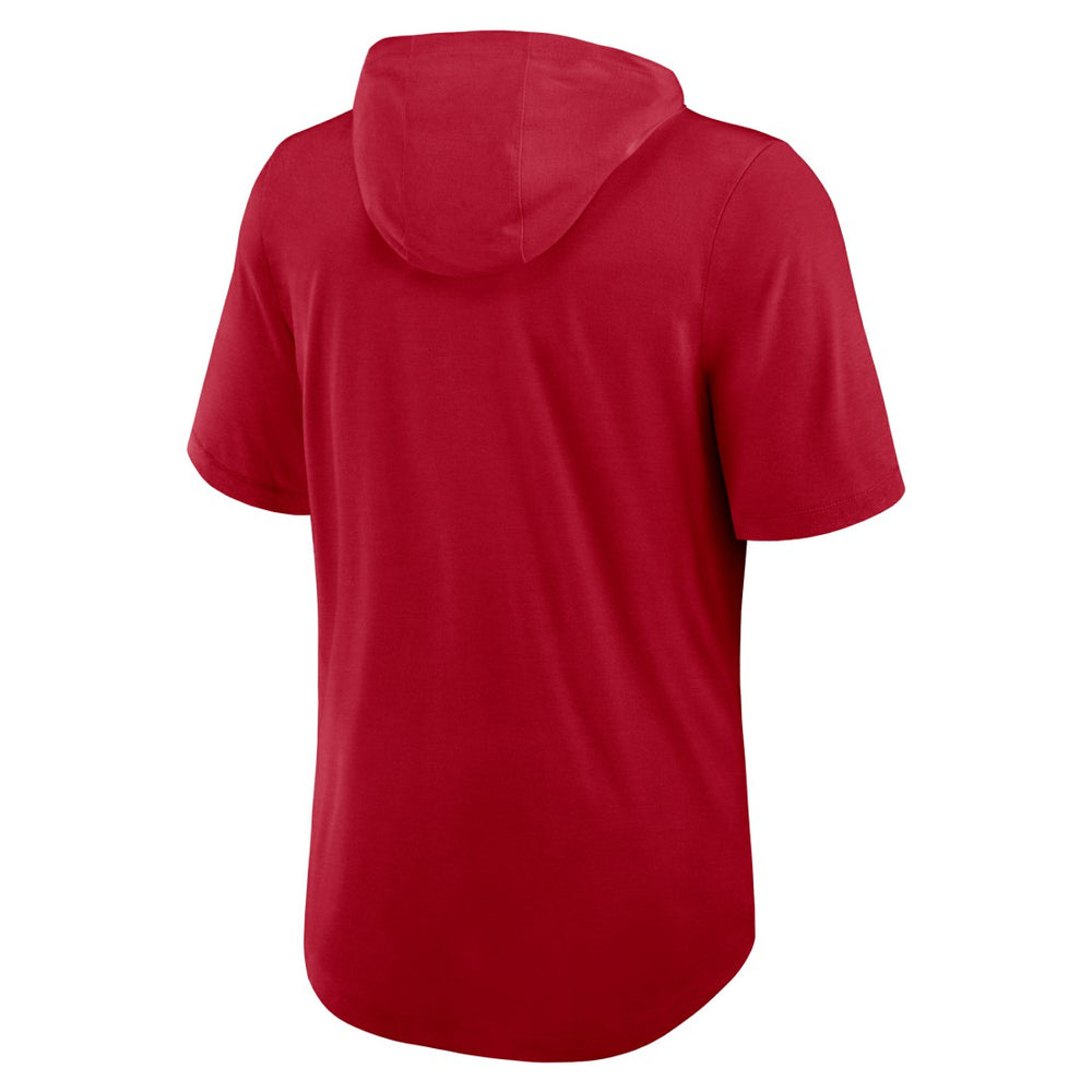 Tampa Bay Buccaneers Nike Lockup Tri-Blend Hoodie T-Shirt