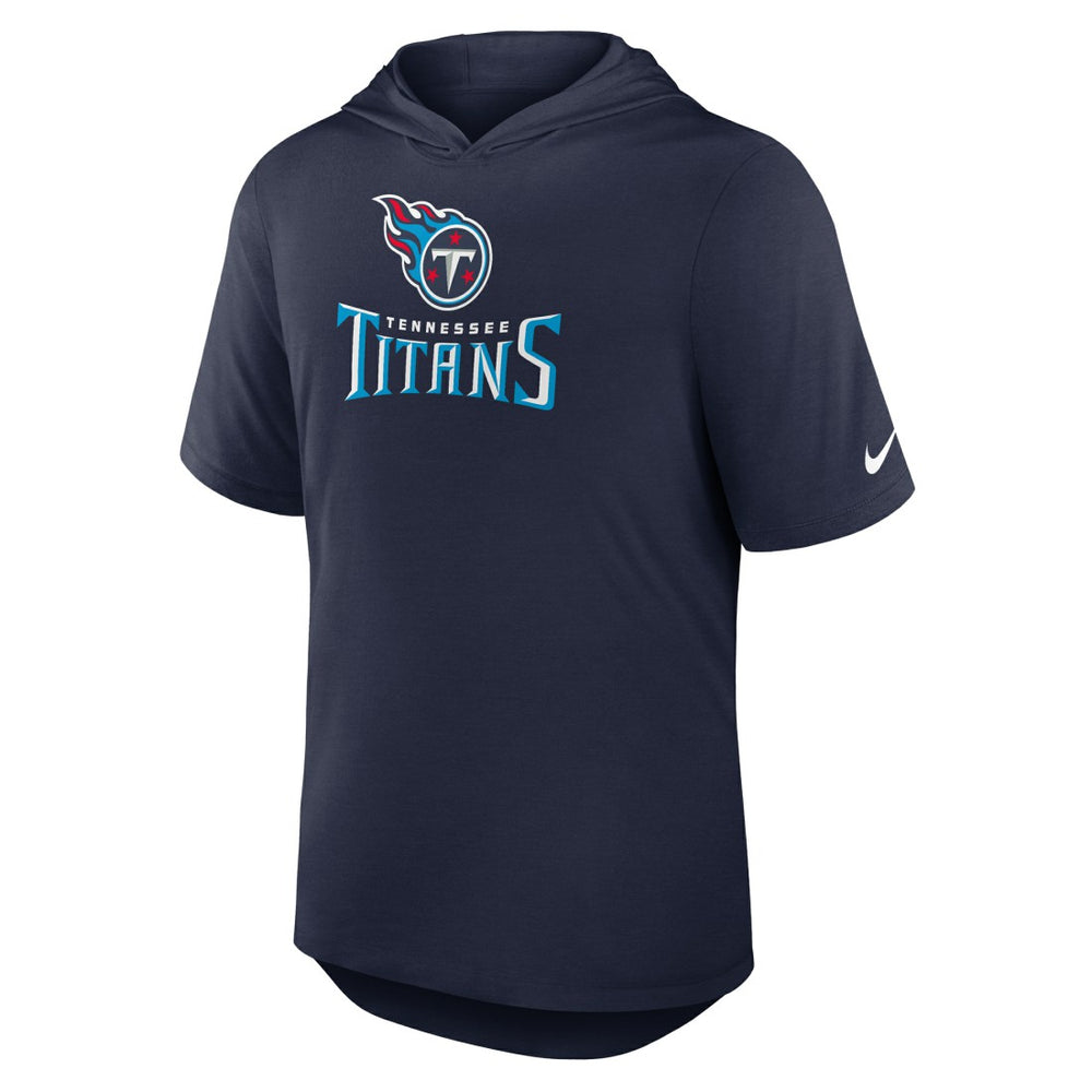 Tennessee Titans Nike Lockup Tri-Blend Hoodie T-Shirt