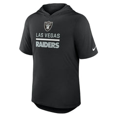 Las Vegas Raiders Nike Lockup Tri-Blend Hoodie T-Shirt