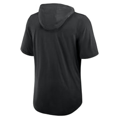 Las Vegas Raiders Nike Lockup Tri-Blend Hoodie T-Shirt