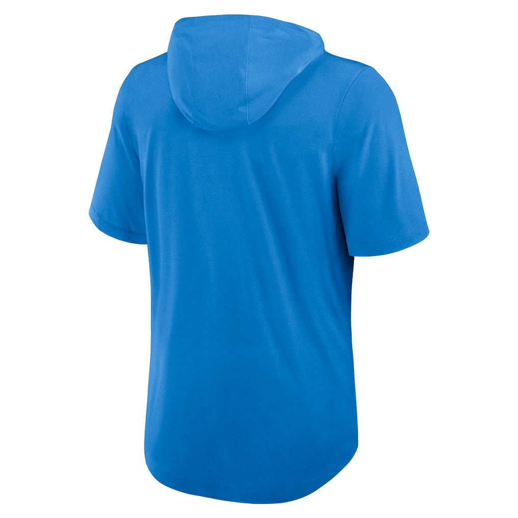 Los Angeles Chargers Nike Lockup Tri-Blend Hoodie T-Shirt